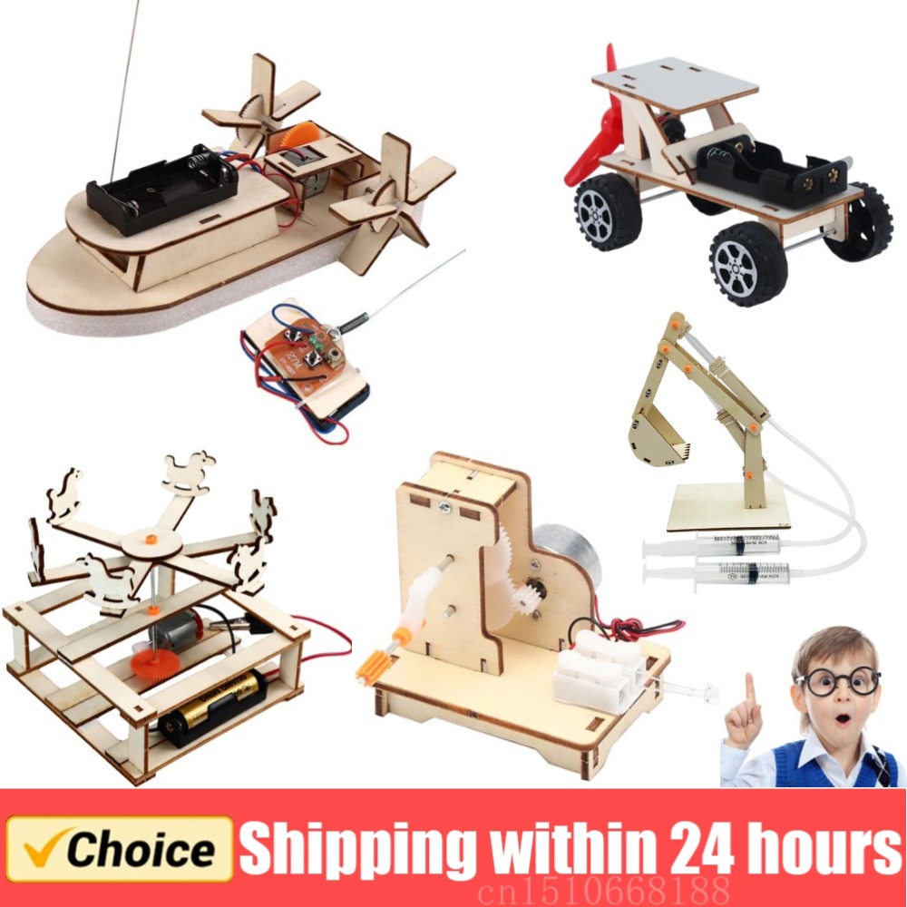 Model Kit Fantasy - DIY Model łodzi Zabawki naukowe Dzieci