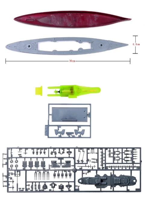 30CM Trębacz Zestaw do montażu – Model Kit Yacht recenzja i cena